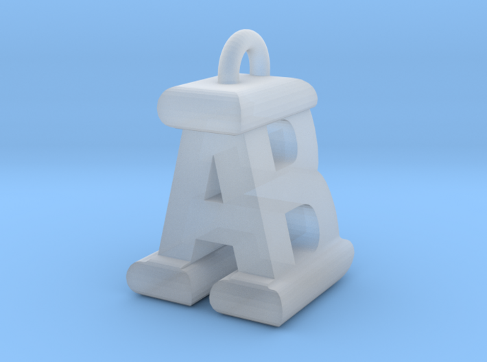 3D-Initial-AB 3d printed