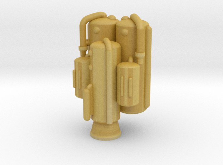 Dinky Eagle Heavy Lift Booster - SINGLE 3d printed