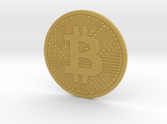Bitcoin (2.25 Inches) 3d printed
