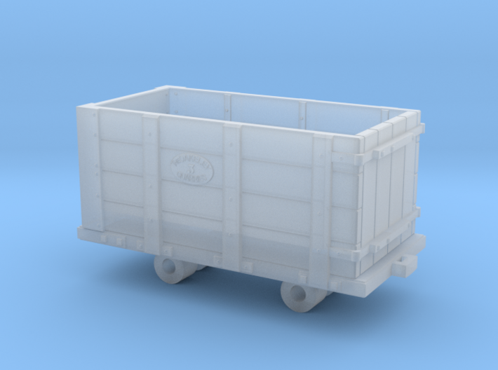 009 Oakeley Quarry Wagon 4mm Scale 3d printed