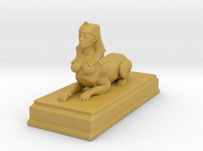Sphinx Statue (Plastics) 10cm 3d printed