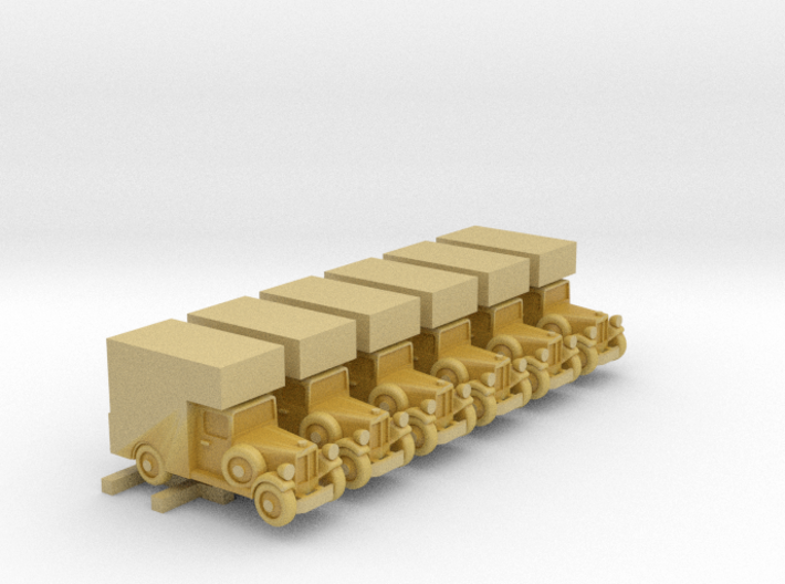 1930s Delivery Truck (6mm, x 6) 3d printed