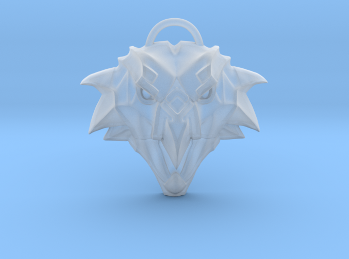 The Witcher: Griffin school medallion (plastic) 3d printed