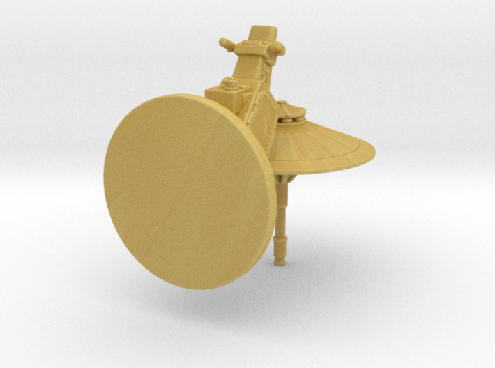 dish turret 1:144 scale 3d printed