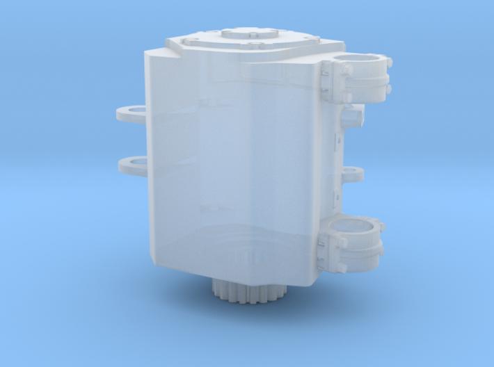 7mm Brush TM64-68 1A Traction Motor 3d printed
