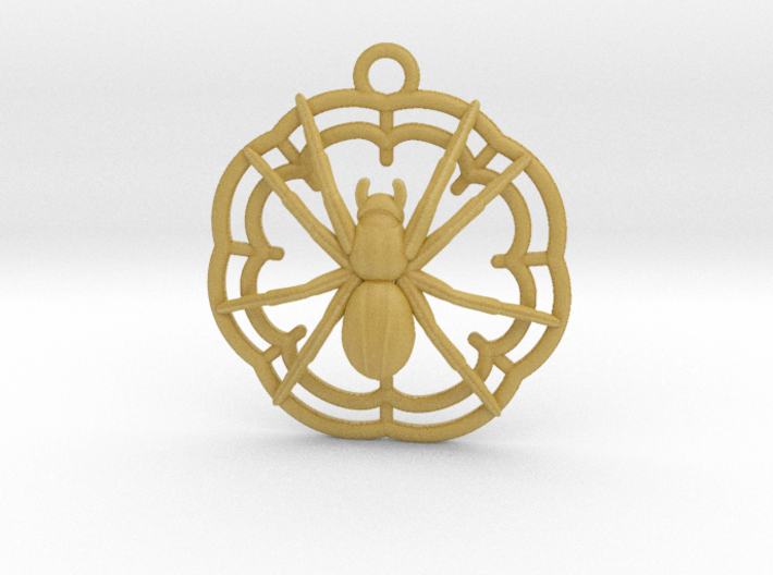 Spider earring 3d printed