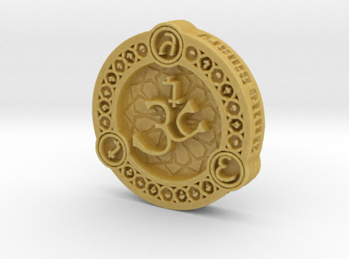 Trinity Coin 3d printed