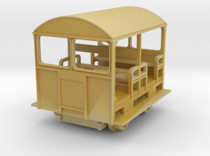 Wickham Trolley Car UPDATE OO 3d printed