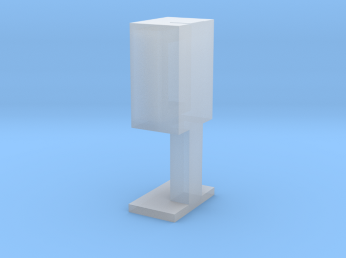 Payphone Booth- HO Scale 3d printed