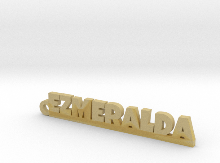 EZMERALDA_keychain_Lucky 3d printed