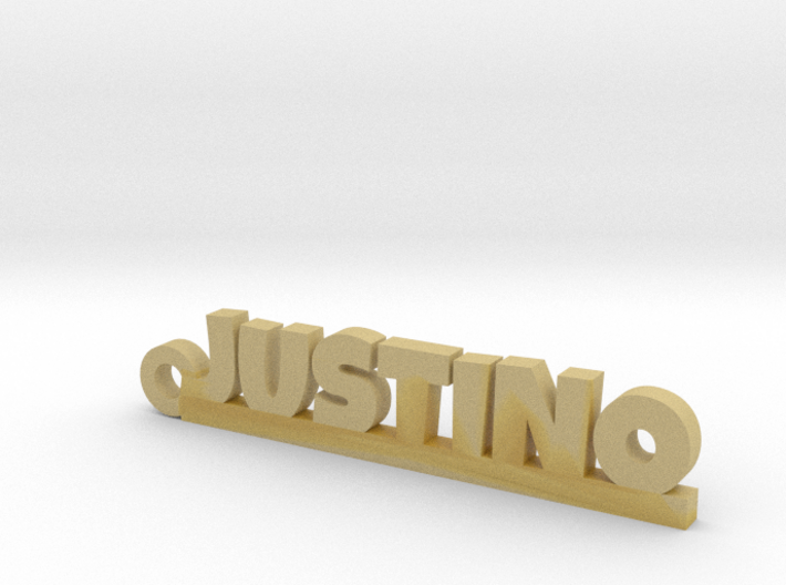 JUSTINO_keychain_Lucky 3d printed