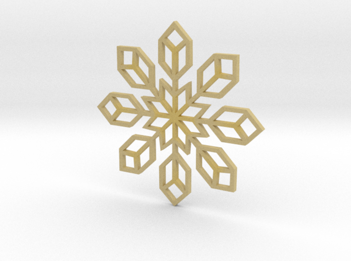 Snowflake 2 3d printed