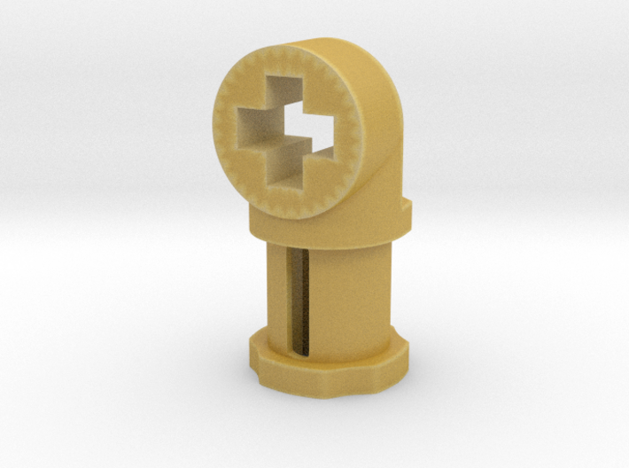Toggle Joint with Cross 3d printed