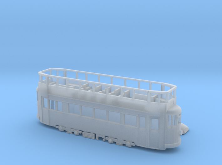Lesney scale Feltham tramcar 3d printed