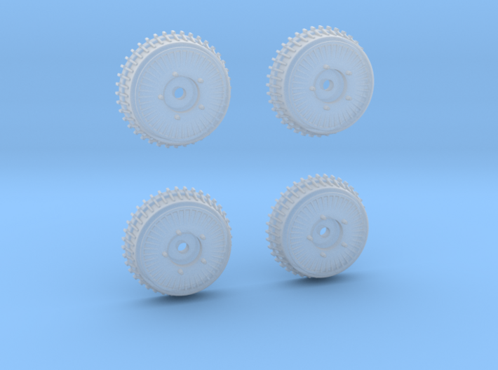 1:25 Buick Finned Drum Set 3d printed