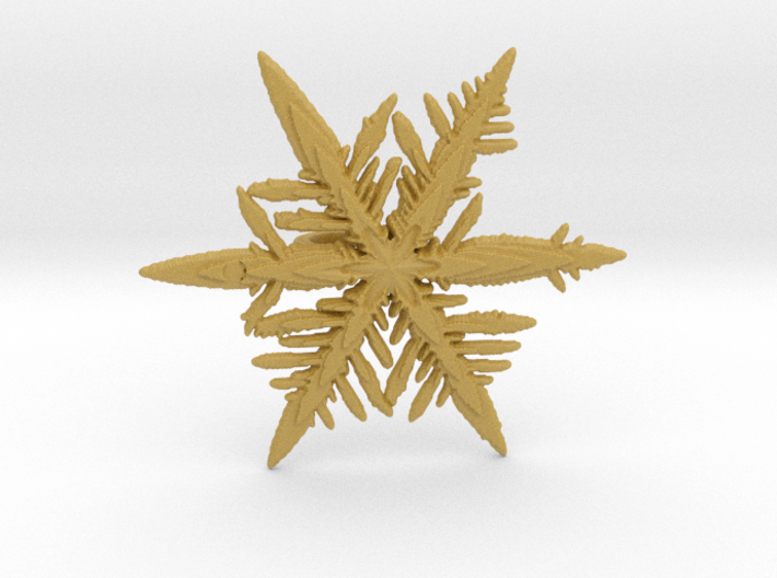 Snowflake pendent, just in time for Frozen season 3d printed