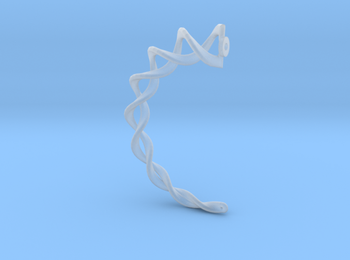 orecchini spirale tipo 2 senza 3d printed