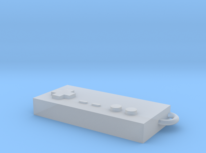 Classic Nintendo controller keychain 3d printed