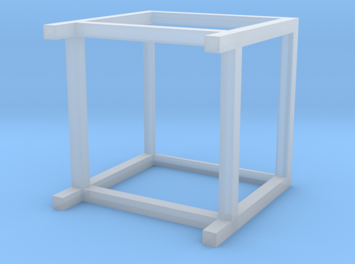 Lounge Table square, 1:12 3d printed