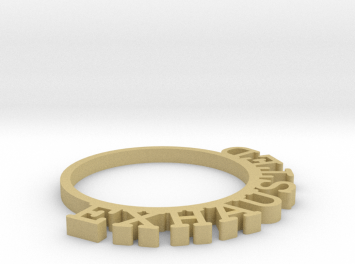 D&amp;D Condition Ring, Exhausted 3d printed