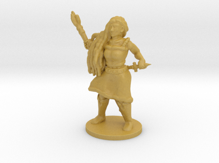 Female Caster with Base 3d printed