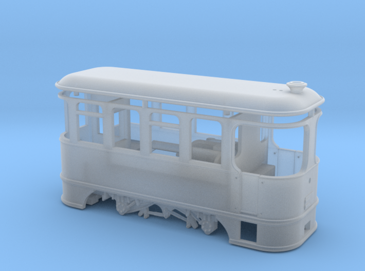 009 KP Steam Tram 3d printed