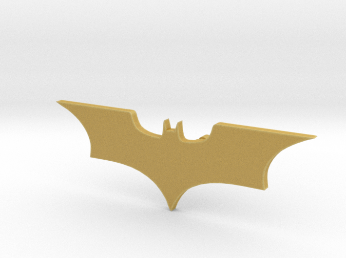 Batman Lapel Pin 3d printed