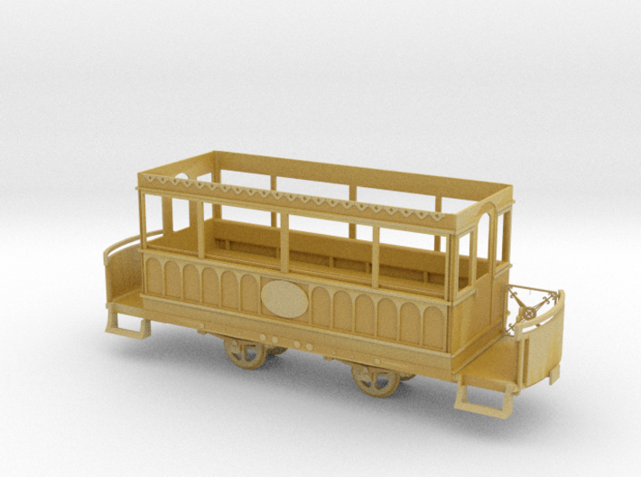 Giant's Causeway O scale  tram No 2 Static 7mm 3d printed 