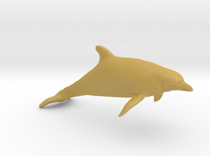 Dolphin N scale 3d printed 