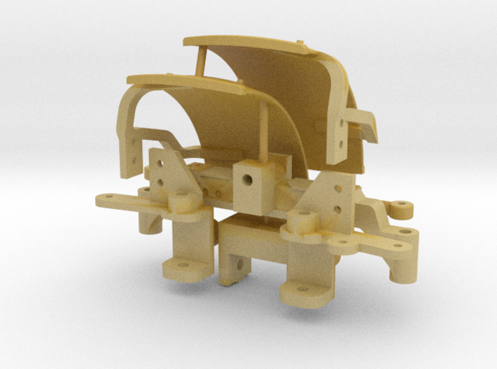 2WD Front as 42 mm brede spatborden 3d printed 