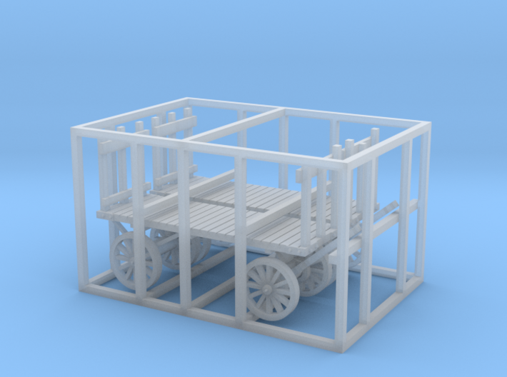 HO scale REA cart 3d printed