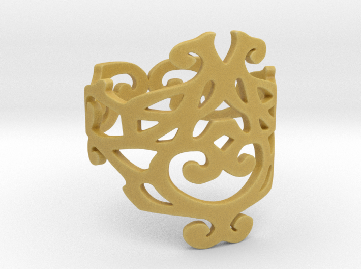 Elizabeth ring (Size 7) 3d printed