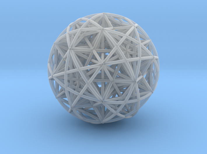 Hedron Star compound 3d printed