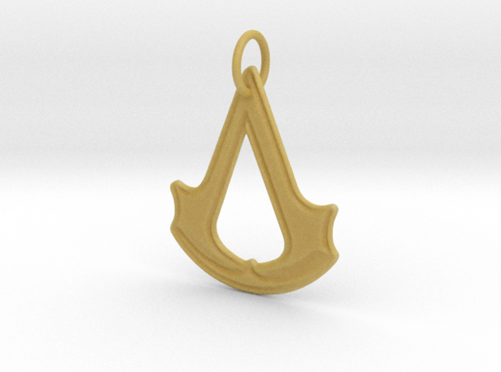 Assassins Creed Keychain 3d printed