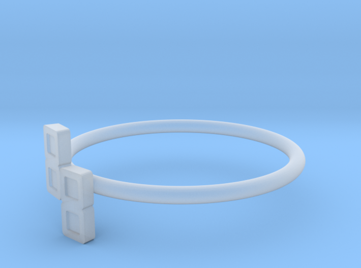 Block Puzzle Ring (Type-N2) 3d printed