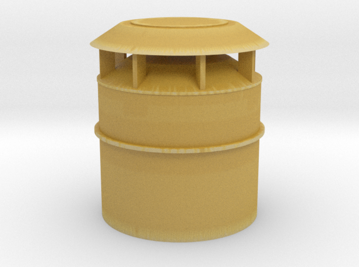 US Vent 20inch bucket 1-72scale 3d printed 