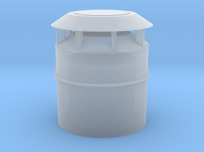US Vent 20inch bucket 1-72scale 3d printed