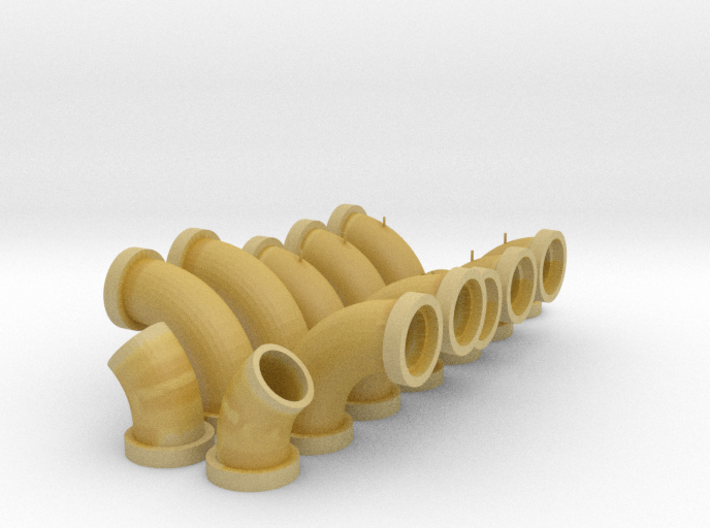 4.8mm Pipe Fitting Assortment 3d printed 