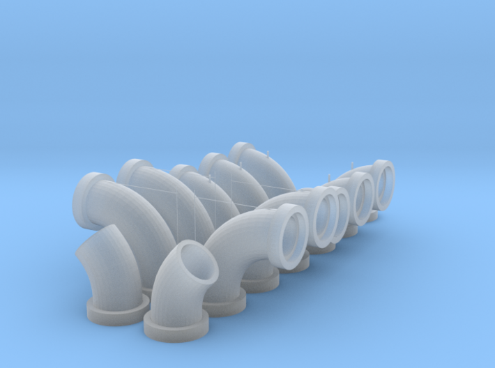 6.4mm Pipe Fitting Assortment 3d printed