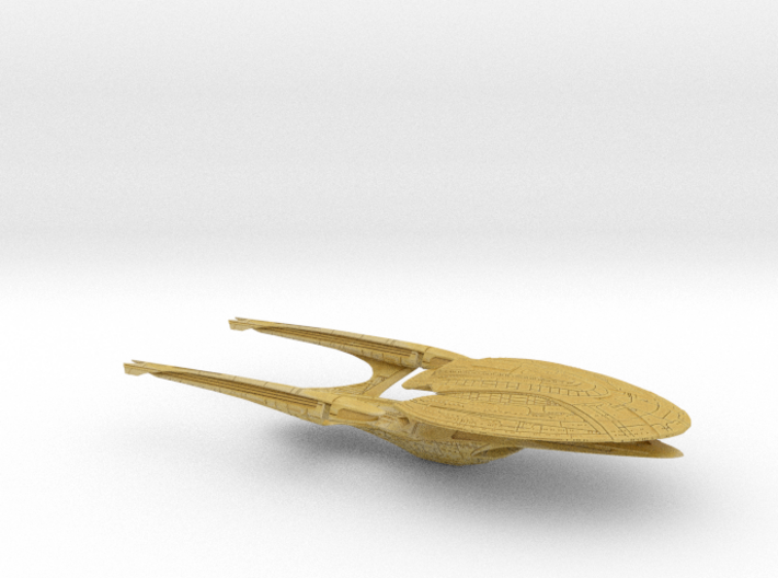 Yorktown-Class (Enterprise-F) w Chevron Sep 1:7000 3d printed