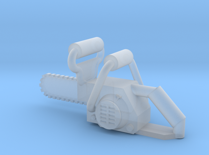 Brick-Scale Chainsaw 3d printed