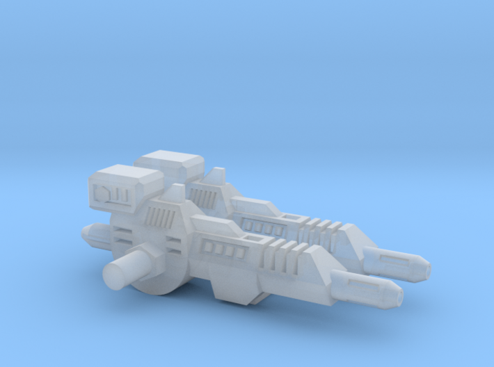 TF Combiner Wars Groove Motorcycle Cannon Set 3d printed