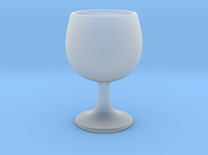 Wine Glass 1:6 scale 3d printed