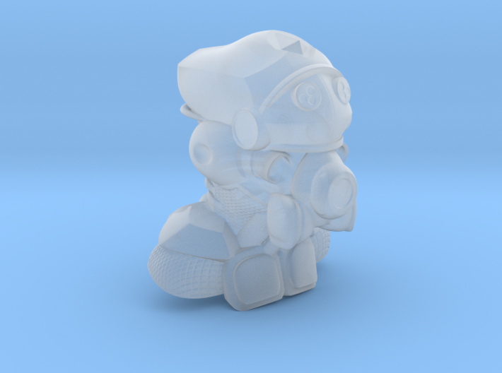 Sci Fi Bust 3d printed