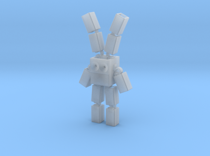 Space Bunny Robot 3d printed