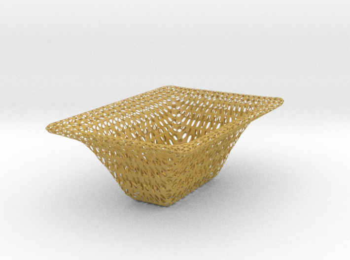 Basket stylized 3d printed
