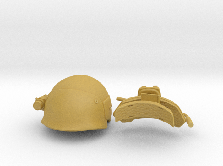 helmet uscm in 1:6 scale 3d printed 