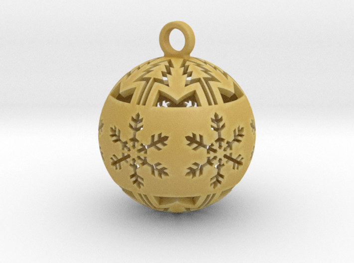 Large Christmas tree ball 3d printed