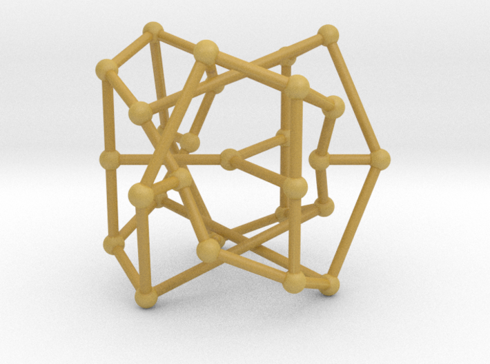 Coxeter graph 3d printed