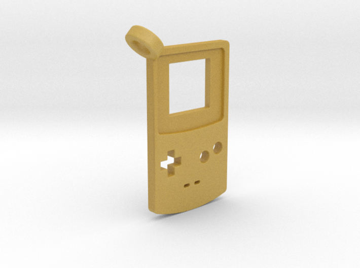 Gameboy Color Styled Pendant 3d printed